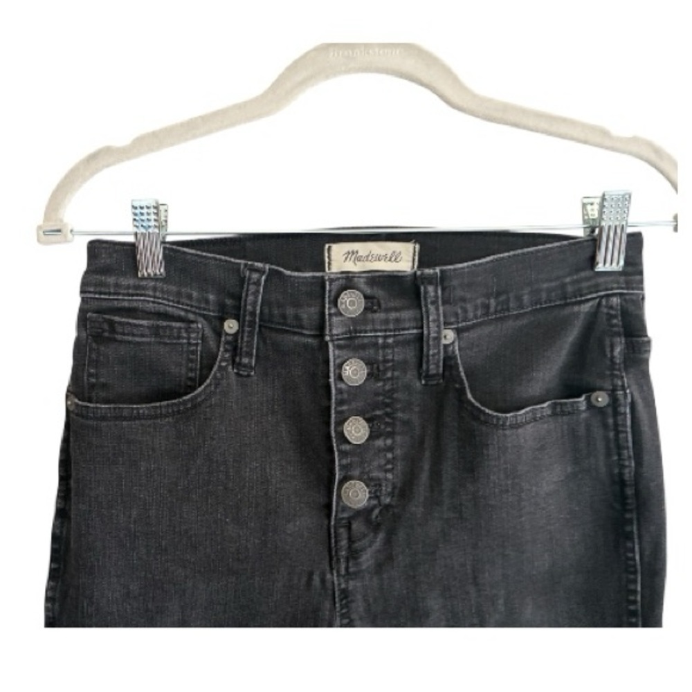 Madewell Black High-Rise Skinny Jeans Size 26 - Picture 7 of 8